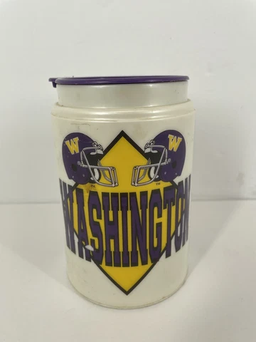 Vintage University of Washington Huskies CUP Mug Football Whitley travel mug Cover