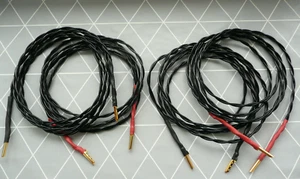 Neotech UP-OCC speaker cable 2m pair 6.56 ft 16AWG OCC copper hi-fi hi end - Picture 1 of 11
