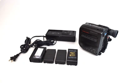 1996 General Electric GE VHS-C Camcorder CG506 & Case Charger Power Adapter Tape - Image 1 of 4