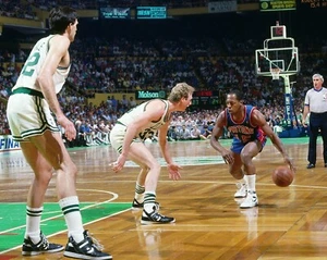 VINNIE JOHNSON LARRY BIRD KEVIN McHALE 8X10 PHOTO PISTONS CELTICS BASKETBALL NBA - Picture 1 of 1