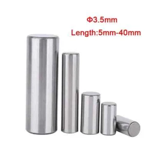 100pcs M3.5mm Bearing Steel Cylindrical Pin Locating Dowel Fixed Shaft - Picture 1 of 6