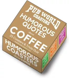 Citas divertidas sobre posavasos/alfombrillas de cerveza conjunto de 25 (pwm) - Imagen 1 de 4