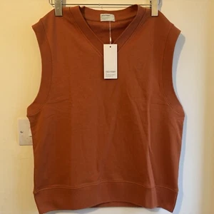 Margaret Howell Fred Perry ärmellose Weste Uk Gr. XS leichte Baumwolle Loopback neu - Bild 1 von 18