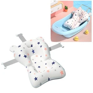 Baby Bath Seat Infant Bathing Seat Support Mat Baby Bath Support Cushion Comf... - Picture 1 of 8