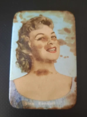 ANCIEN PETIT MIROIR DE SAC A MAIN VINTAGE REPRESENTANT LINE RENAUD - Photo 1/4