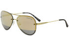 Michael Kors La Jolla Mk1026 Mk 1026 11681Z Pale Gold Pilot Sunglasses 59Mm