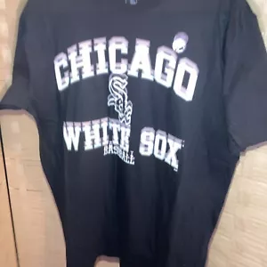 Chicago White Sox MLB General Merchandise Mens T-Shirt Size L Black - Picture 1 of 9