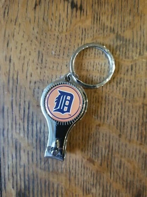 Detroit Tigers 3-IN-1 Metal Key Chain with Team Emblem MLB Licensed Baseball - Image 1 of 3