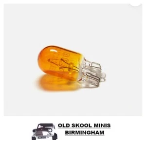 CLASSIC MINI SIDE REPEATER BULB AMBER CAPLESS GLB501A ROVER COOPER 998 1275 AC25 - Picture 1 of 1