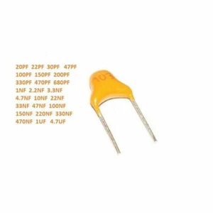 Condensadores cerámicos monolíticos multicapa con chip 50V 1,22,33,47,68,470,680 pF nF uF - Imagen 1 de 3