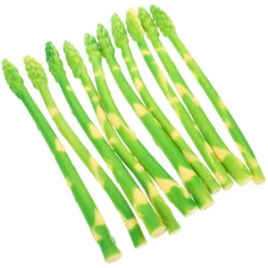 10Pcs Practical Plastic Multi-purpose Fake Asparagus Fake Vegetables Home - Picture 1 of 12