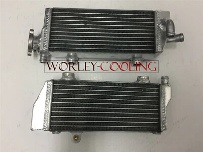 Aluminum Radiator for KTM 300 SX/EXC/MXC 2008 2009 2010 2011 2012 2013 2014 L&R Foto 1 de 4