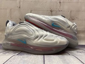 Nike Air Max 720 Pride Grey Red Teal Shoes AO2924-011 Men’s Size 6.5 Women’s 8 - Picture 1 of 12