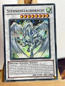 Sternenstaubdrache CT07-DE021 Super Rare Deutsch EX YUGIOH - Bild 1 von 1
