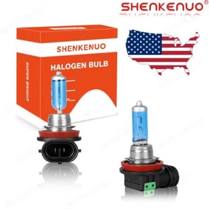 2x H11 55W 6000K Super Blanco Halógeno Xenón Bombillas Antiniebla Coche Lámpara de Conducción - Imagen 1 de 12