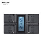 Andoer NP-F970 4-Channel Digital Camera Battery Charger w/ LCD Display  for C4Z6