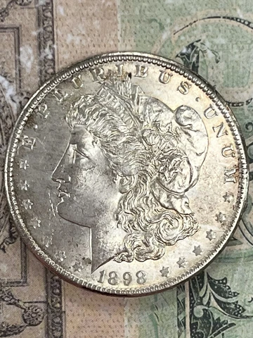 1898-O $1 Morgan Silver Dollar Cover