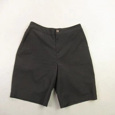 Pantalones Cortos Tommy Bahama Para Mujer Medianos Ligeros Exterior Negros Golf Bolsillos Foto 1 de 4