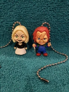 Chucky and Tiffany Horror Light Pull and Fan Pull Set - Childs Play - Picture 1 of 2