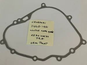 KAWASAKI CLUTCH COVER GASKET KX-80,KDX-80 79-81 11060-1451 - Picture 1 of 1