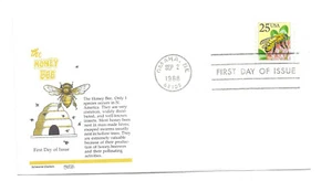 2281 25c Honeybee coil Aristocrat Cachets FDC - Picture 1 of 1