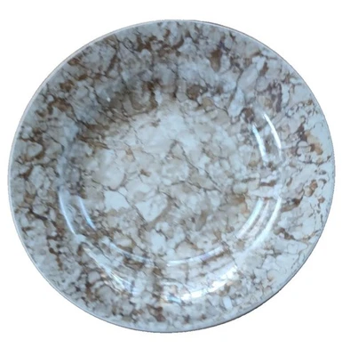 2 cuencos de sopa Georges Briard Marble Ware marrón cupé mediados de siglo modernos Foto 1 de 4