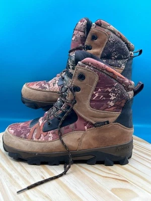 ROCKY 4755 Core Waterproof Camo Boot Men's Sz 7M Brown Lace Up Insulated - Image 1 of 4