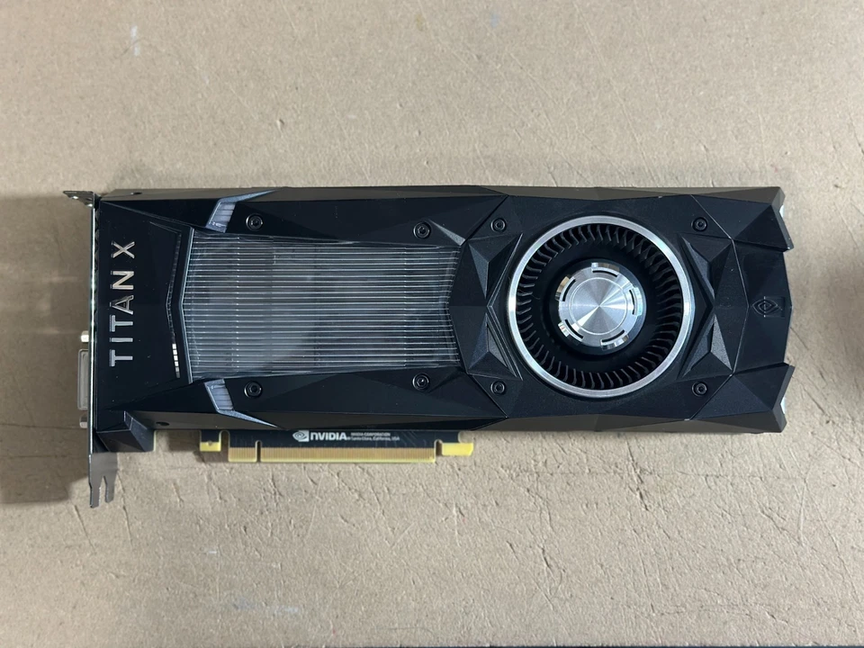 NVIDIA TITAN X Pascal 12GB GDDR5X 3 x DisplayPort, 1 x HDMI Video Graphics Card - image 1 of 4