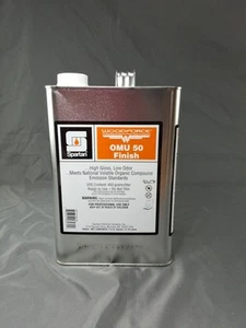 Spartan WOODFORCE OMU 50 Finish, 1 U.S. Ga. High Gloss Low Odor Wood Floor Care - Picture 1 of 2