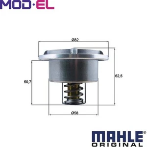 THERMOSTAT COOLANT THD 6 75 FOR TCD2013L42V/2013L44V 4.8L 4cyl 7.1L 6cyl - Picture 1 of 16