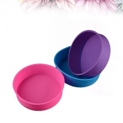  Silikon Backformen Minikuchen Kuchenform Klein Rund Aus Kleine Auflaufform - Bild 1 von 4