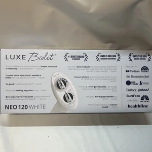 LUXE Bidet NEO 120 - Boquilla Autolimpiante, Accesorio Bidé No Eléctrico Agua Dulce - Imagen 1 de 5