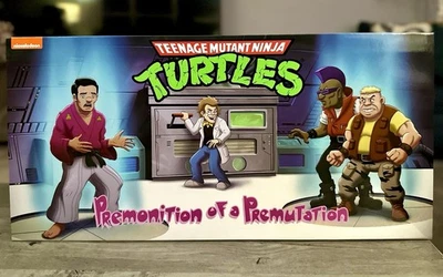 NECA TMNT Premonition of a Premutation Paquete de 4 Baxter, Splinter, Bebop, Rock -NUEVO EN CAJA Foto 1 de 4
