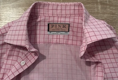 Thomas Pink Men's Long Sleeve Dress Shirt Classic, Jermyn Street, London - Image 1 of 4