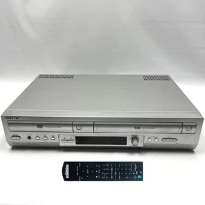 Combo Reproductor Sony SLV-D500P DVD VHS Grabadora 4 Cabezales Hi-Fi Estéreo Control Reparado - Imagen 1 de 18