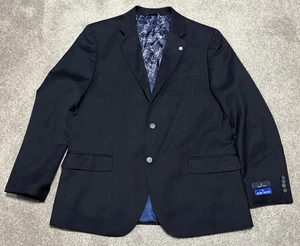Nautica 42R Navy Blue Branford Mens Blazer Suit Jacket Sport Coat NWT - Picture 1 of 13