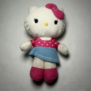 2013 Sanrio Hello Kitty Plüsch blau Rock rosa Top - Bild 1 von 3