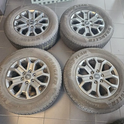 1 SATZ ORIGINAL FORD RANGER 18 ZOLL ALUFELGEN MIT SOMMERBEREIFUNG - Bild 1 von 4