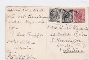 italy multi stamps  postcard ref 12905