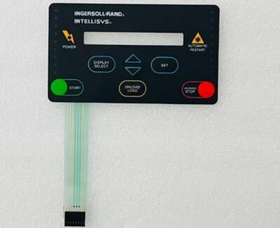 39817655 Controller Panel Membrane Keyboard for Ingersoll Rand Compressor - Image 1 of 3
