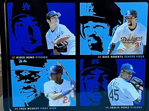 LOS ANGELES DODGERS 2003 LUNCHBOX in metallo Nomo Cora cintura verde - Foto 1 di 7
