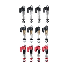 LCX 1/24 RC Crawler Aluminum Front Rear Shocks Threaded 32mm for SCX24 AX24 - Picture 1 of 8