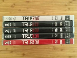 True Blood: Season 1, 2, 3, 4 & 5 | 25-Discs | PAL Region 4 DVD | Aussie Seller - Picture 1 of 4