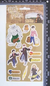 OLD HARRY POTTER PHILOSOPHER'S STONE ILLUSTRATED FUN STICKER SHEET - Picture 1 of 1