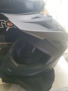 1Storm DOT Adult Motocross Helmet MX BMX Bike HF801 Racing+MX Gloves+MX Goggles - Picture 1 of 4