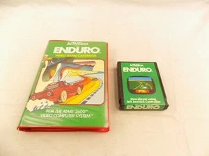 Atari 2600 Boxed Enduro Game Cartridge /4 - Picture 1 of 3