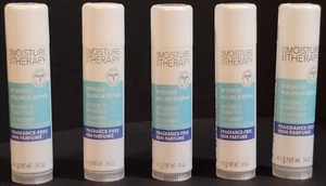 Avon MOISTURE THERAPY Lip Balms X5 ~ Brand New Factor Sealed 24 hour SHIPPING - Picture 1 of 3