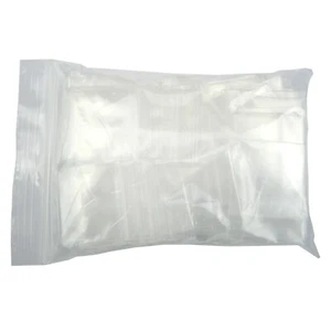 25 PCS Storage Bags 4 Mil Thick Zipper Pouch EXTERIOR SIZE_1.2" x 1.5"_30 x 40mm - Picture 1 of 3