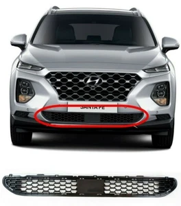Front Bumper Lower Radiator Mesh Bottom Grille Center Grill For Santa Fe 2019-20 - Picture 1 of 2