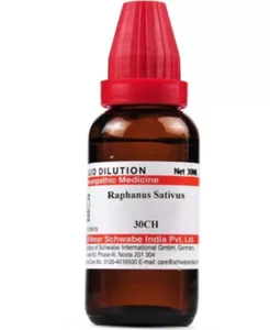 Dr Willmar Schwabe India Raphanus Sativus 30 CH Dilution 30 ml - Picture 1 of 8